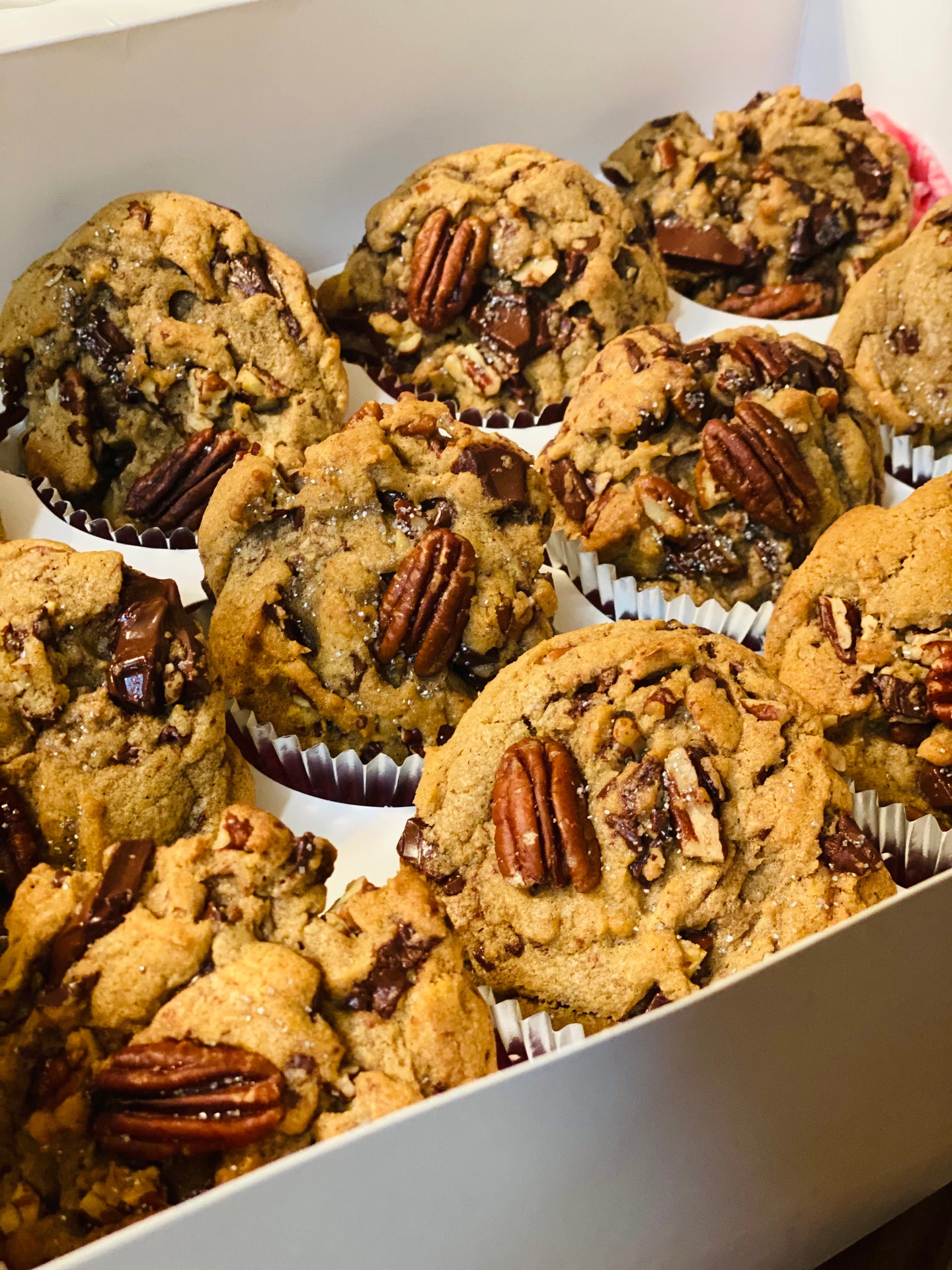 Chocolate Bourbon Pecan Cookie Sugar Soulicious Bakery Box